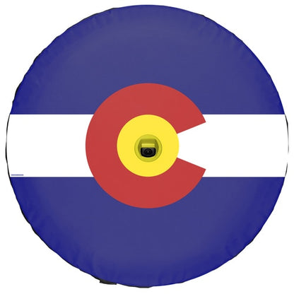 ソフト スペアタイヤカバー Colorado Flag