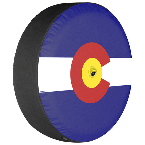 ソフト スペアタイヤカバー Colorado Flag