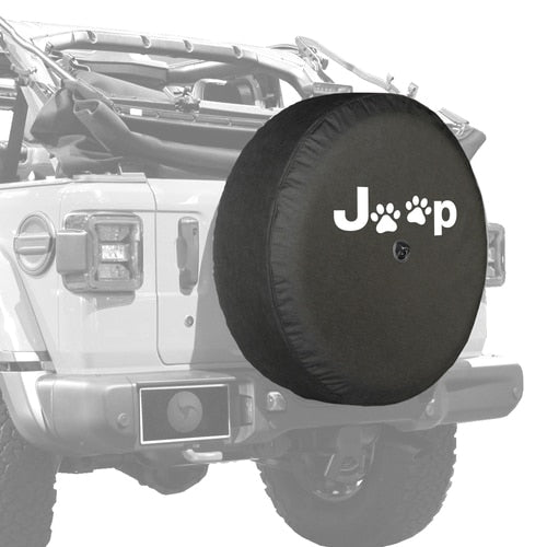 ソフト スペアタイヤカバー Jeep Paws