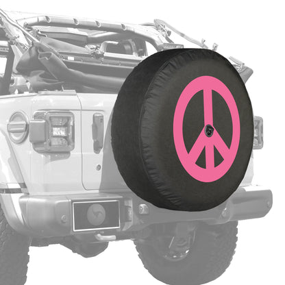 ソフト スペアタイヤカバー Peace Sign