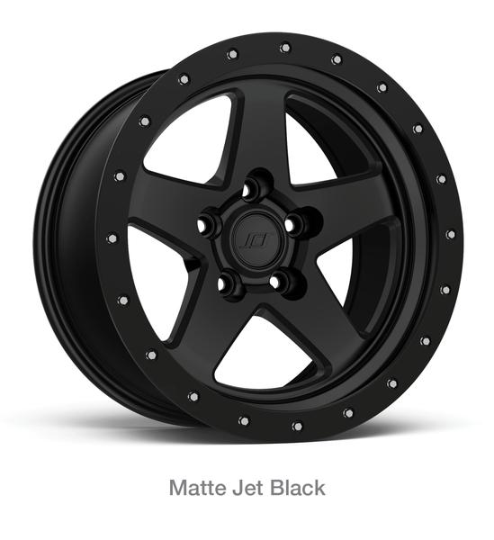 Stealth Custom ステルス カスタム ホイール THE K5 MODEL | Matte Jet Black (JL/JT専用)
