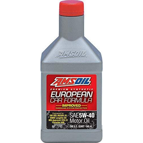 アムズオイル AMSOIL SAE 5W-40 MS Synthetic European Motor Oil Quartボトル (2nd タンドラ)