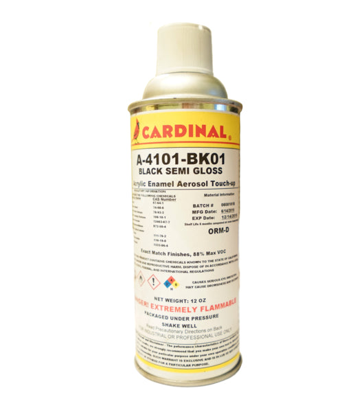 GOBI ゴビラック CARDINAL TOUCH UP SPRAY PAINT CAN · A-4101-BK01 · BLACK SEMI GLOSS