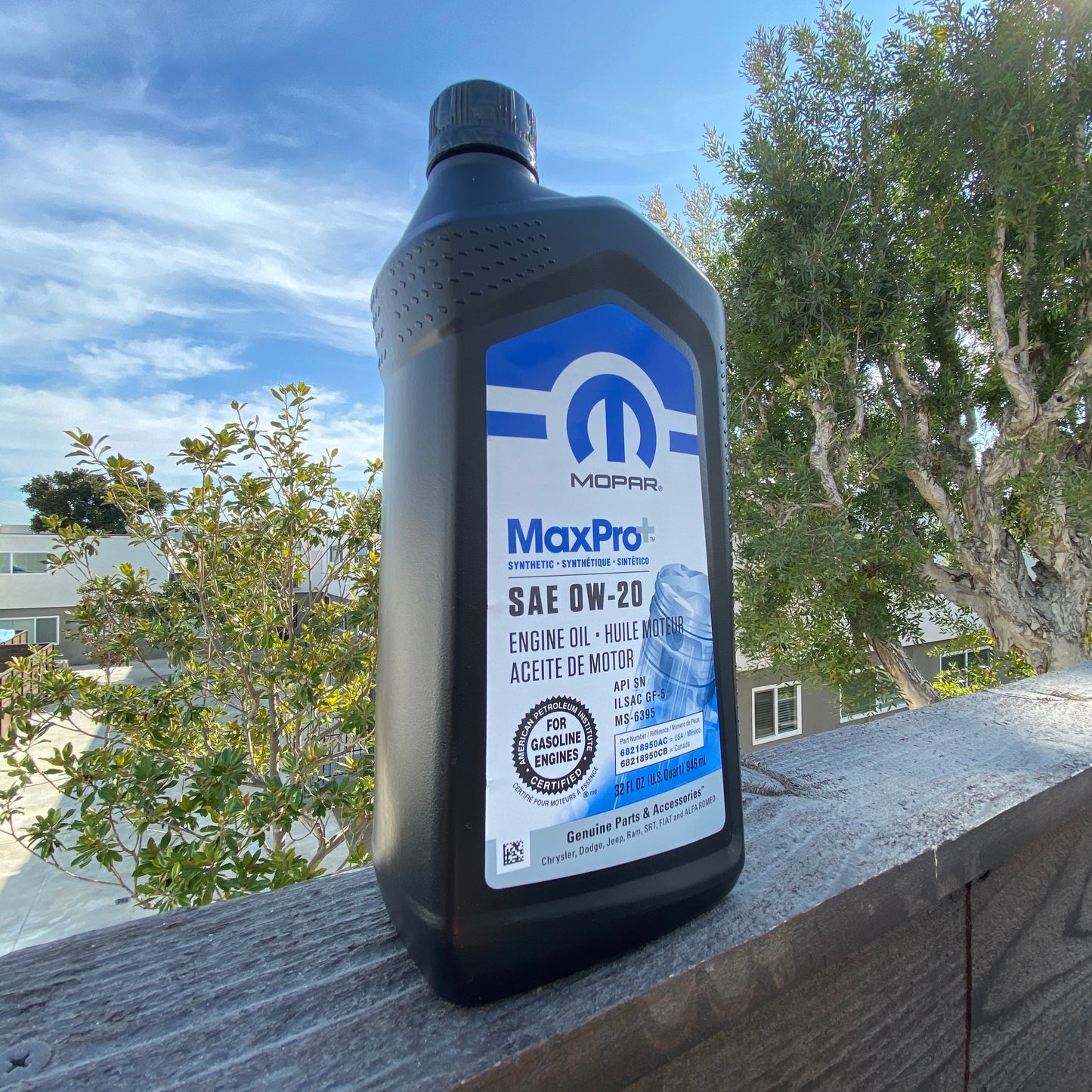 MOPAR 純正 ラングラー Max Pro エンジンオイル (JL/JT共通)