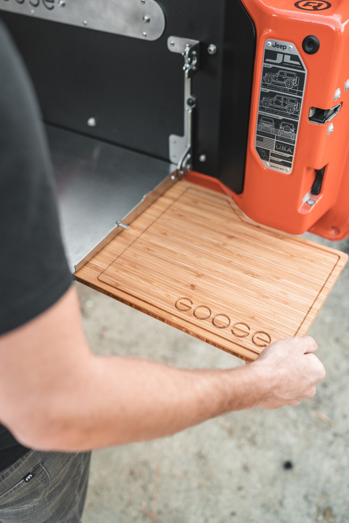 GOOSE GEAR グースギア テールゲートテーブル TAILGATE TABLE (JLラングラー)