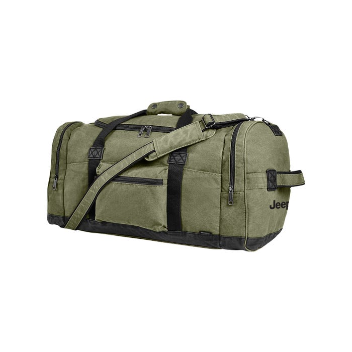 US Jeep 公式 DRI ダックキャンバス ダッフルバッグ "DRI DUCK CANVAS DUFFLE BAG"