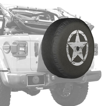 ソフト スペアタイヤカバー Distressed Star