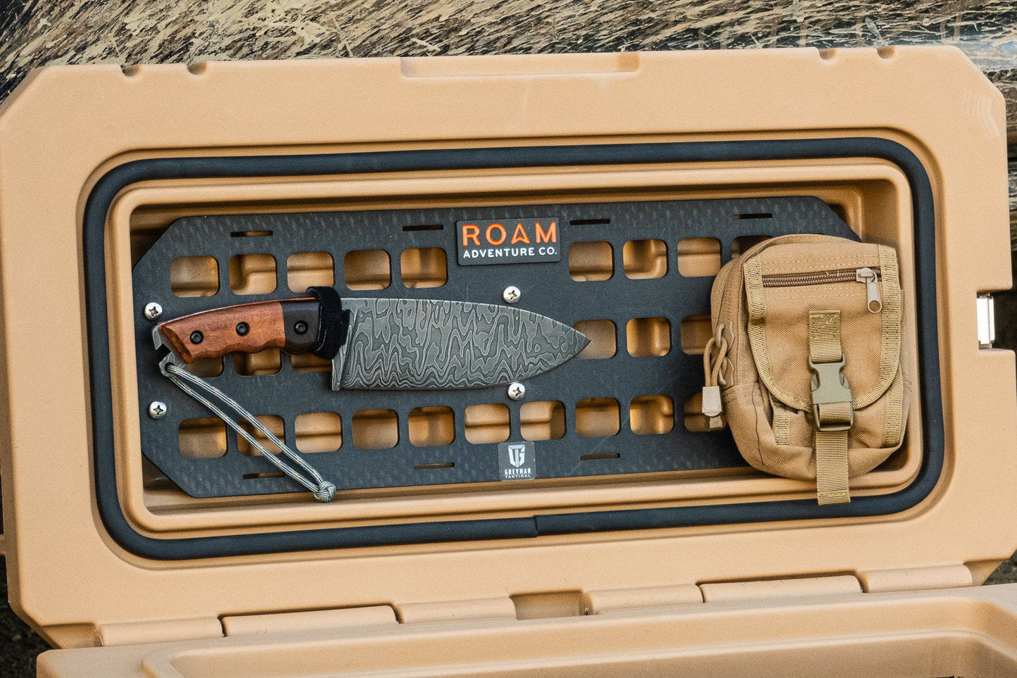 ロームアドベンチャー Roam Adventure 105L ラゲッドケース用 モリーパネル RUGGED CASE MOLLE PANEL