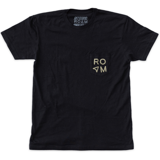 ROAM ロームアドベンチャー 　ローム スクエア ポケット Tシャツ ROAM SQUARE POCKET TEE　アメリカンインテイク　アメリカンインテーク