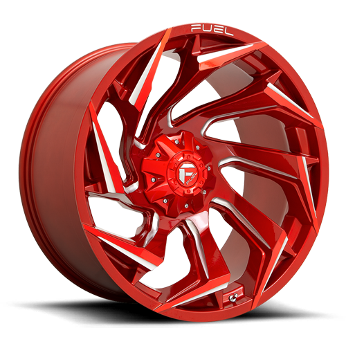 Fuel Off Road フューエルオフロード ホイール REACTION D754 | Candy Red & Milled (JL/JT専用)
